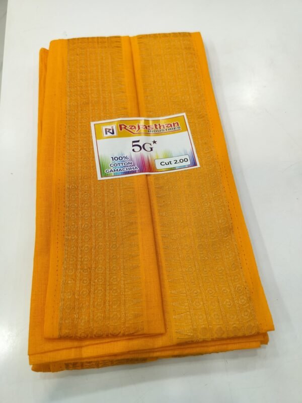 Gamcha Rajasthan 5G (Haldi) - Image 2