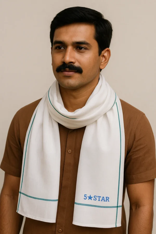 Gamcha Kesoram 5*Star (White)