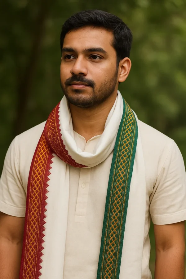 Gamcha SGT Bharat (White)