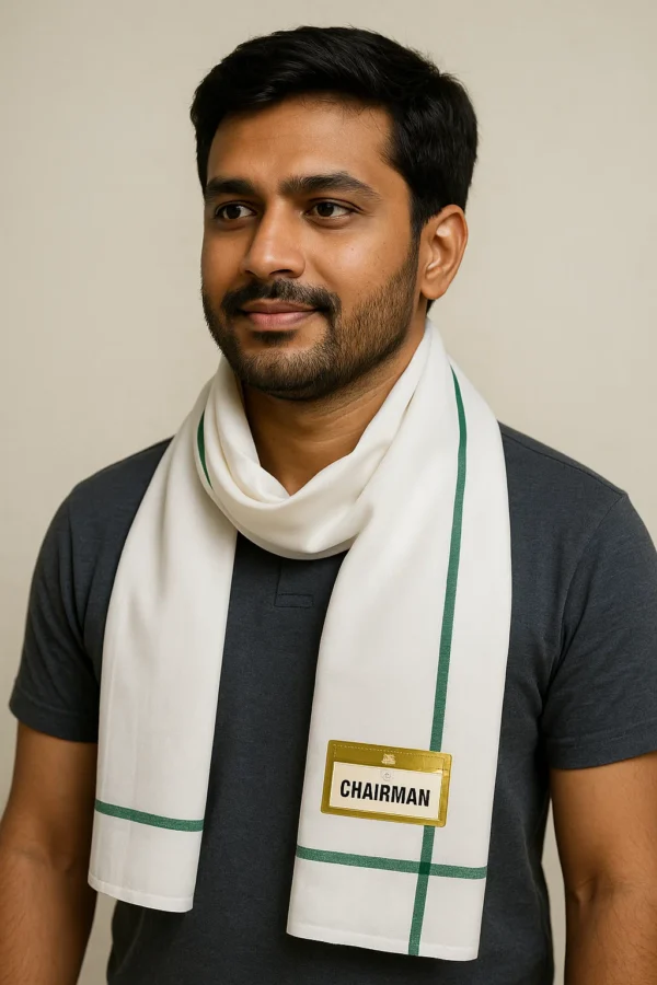 Gamcha Mayavan Chairman (White)
