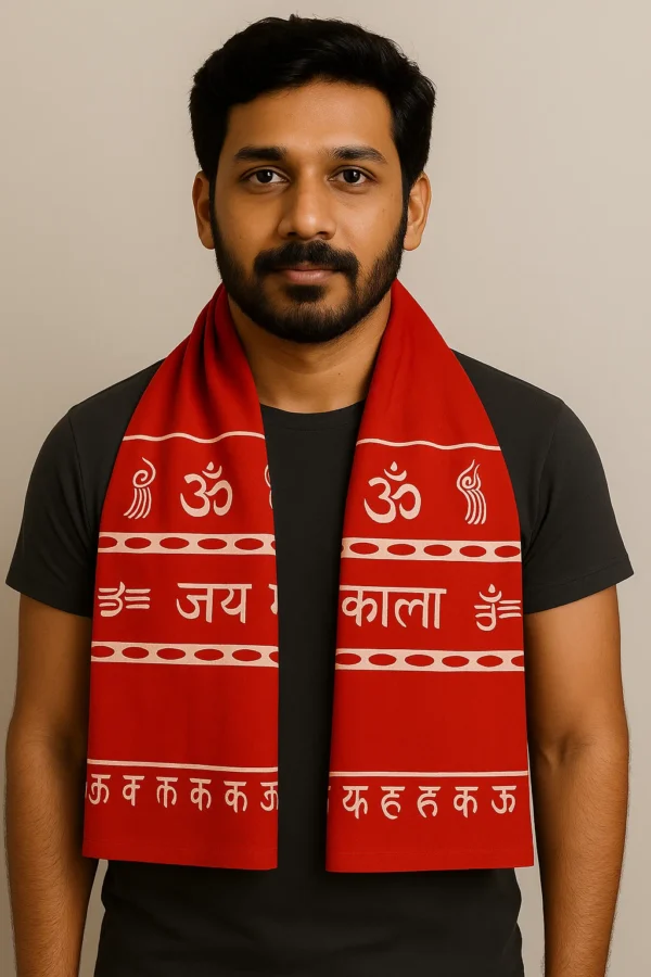 Gamcha Godad Baba Jai Mahakal (Red)