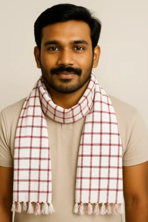 Gamcha Kuber Bihari Babu - Mix Colours (Thick Check)