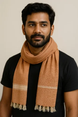 Gamcha Kuber Bihari Babu - Mix Colours (Fully Colour Draped)