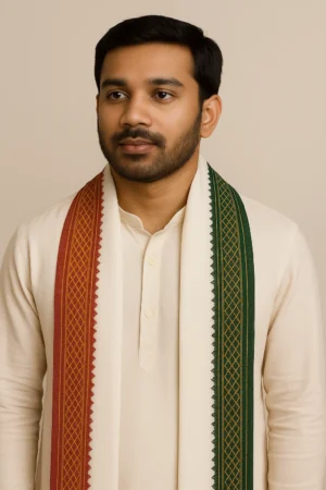 Gamcha Mayavan Anand (White)