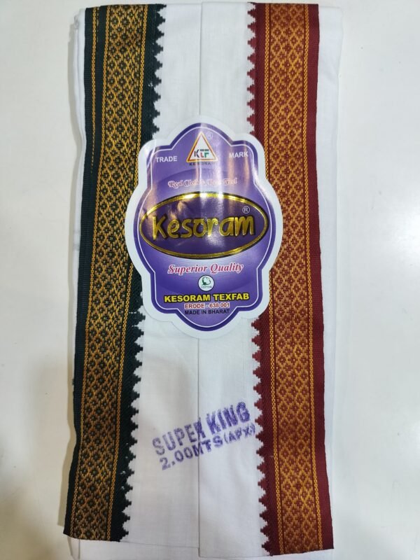 Gamcha Kesoram Super King (White) - Image 2