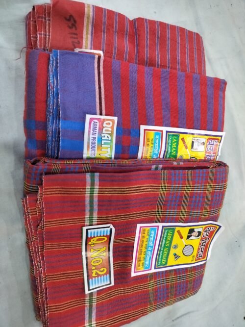 Gamcha Chouka Badminton - Mix Pattern - Image 4