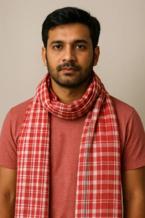 Gamcha Chouka Mangaldeep (Red)