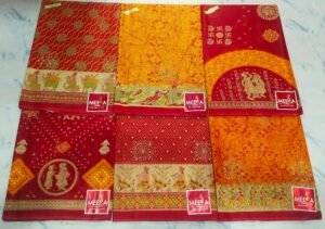 Cotton Saree Meera Shubh Labh