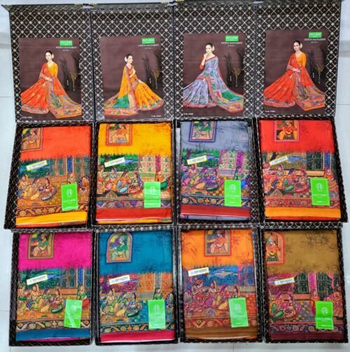 Cotton Saree Outlook Indriya Madhubani BP