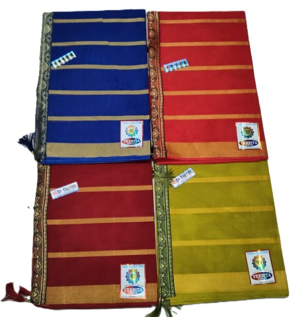 Cotton Saree Veenita Raj Rani
