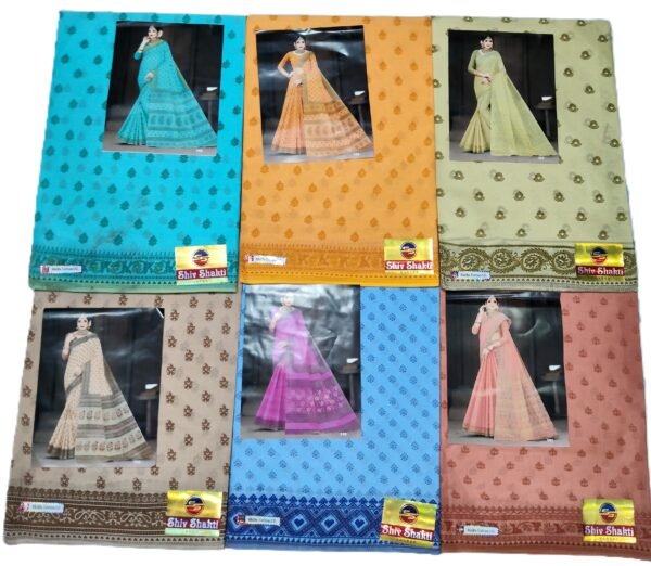 Cotton Saree Shiv Shakti Shilpa Cotton