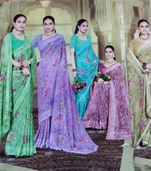 Synthetic Saree Paathshaala Daliya