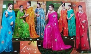 Synthetic Saree Satvachan Devkanya