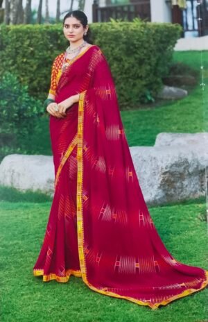 Synthetic Saree Satvachan Sarita