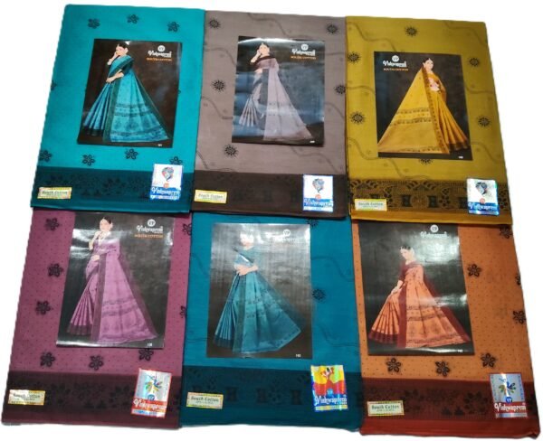 Cotton Saree Vishwaprem South Cotton