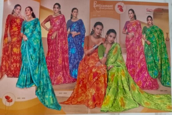 Synthetic Saree Satvachan Vastra Mela