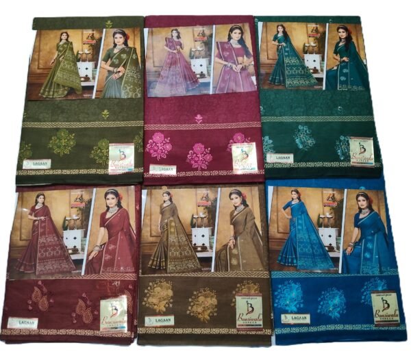 Cotton Saree Bansiwala Lagaan (Vol)