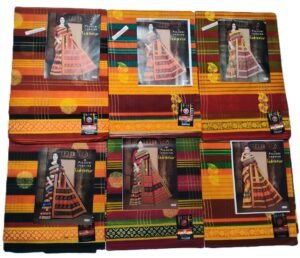 Cotton Saree Falguni Gulmohar
