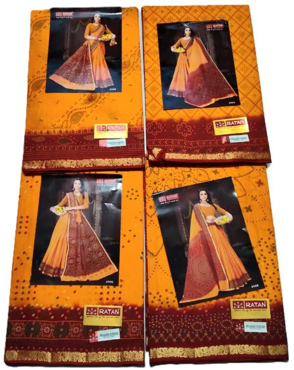 Cotton Saree Ratan Prakash Border