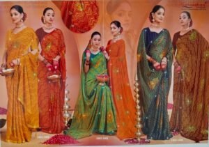 Synthetic Saree Satvachan Anokha Bandhan