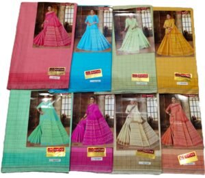 Cotton Saree Ratan Sadri Check