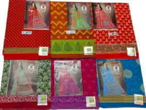 Cotton Saree Chhajer Divya