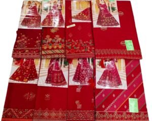 Cotton Saree Outlook Jewels Rose