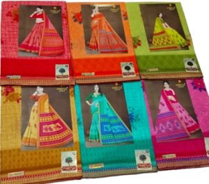 Cotton Saree Paresh Anisha Border
