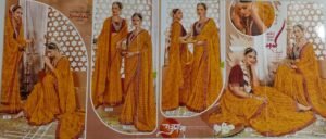 Synthetic Saree Nandini Radha Vallabh