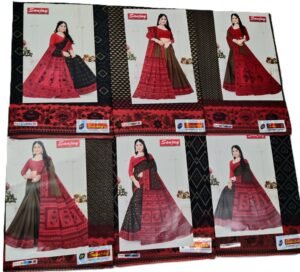 Cotton Saree Sanjay Natasha