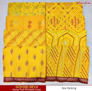 Synthetic Saree Nandini Govind Devji