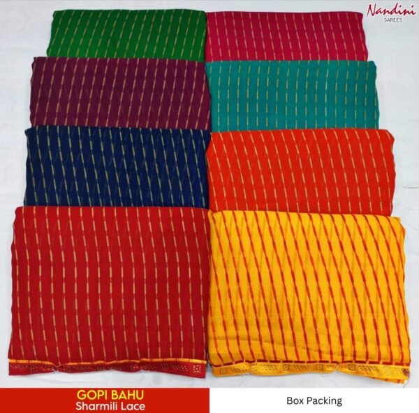 Synthetic Saree Nandini Gopi Bahu