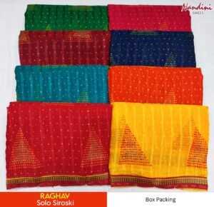Synthetic Saree Nandini Raghav