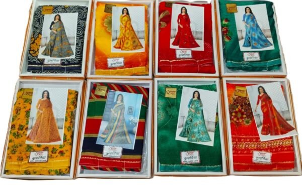 Synthetic Saree Anupam Dulhaniya