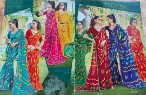 Synthetic Saree Satvachan Madan Gopal