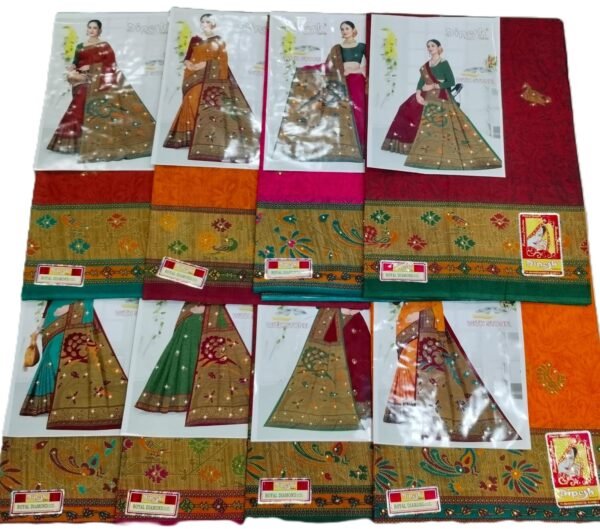 Cotton Saree Dipesh Royal Diamond