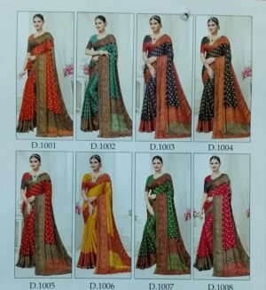 Synthetic Saree Vasundhara Banarasi Silk