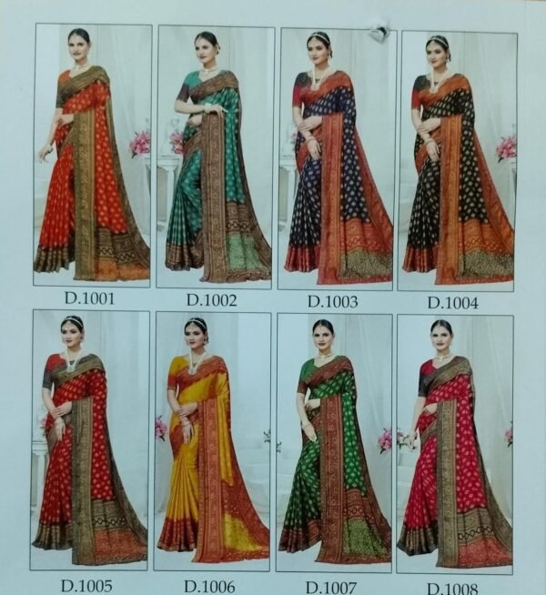 Synthetic Saree Vasundhara Banarasi Silk