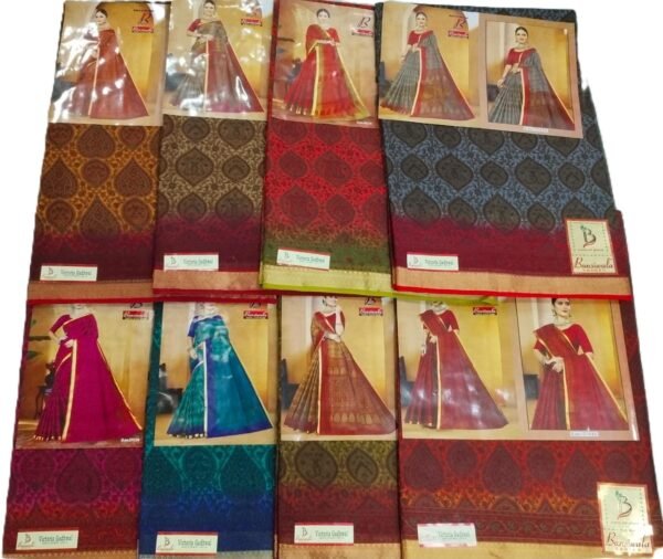 Cotton Saree Bansiwala Victoria Gadhwal