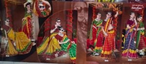 Synthetic Saree Nandini Bagicha