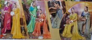 Synthetic Saree Nandini Ram Bhavan