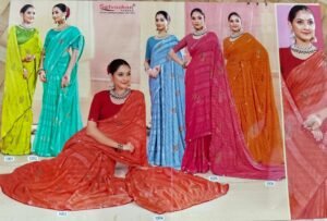 Synthetic Saree Satvachan Safari
