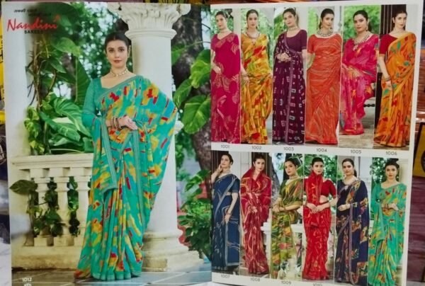 Synthetic Saree Nandini Krack Jack - Image 2