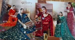 Synthetic Saree Nandini Khush Mizaj