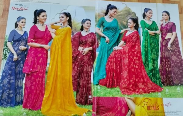 Synthetic Saree Nandini Khatu Naresh - Image 2