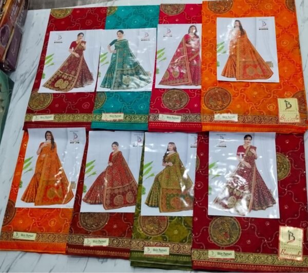 Cotton Saree Bansiwala Shiv Parvati