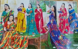 Synthetic Saree Satvachan My Choice