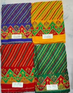 Synthetic Saree Anupam Tejas