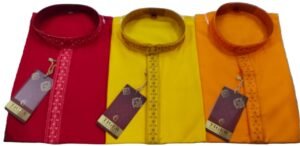 Kurta Smart Cotton Indigo Work