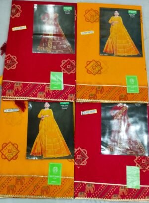 Cotton Saree Outlook Sona Pari